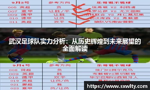 武汉足球队实力分析：从历史辉煌到未来展望的全面解读